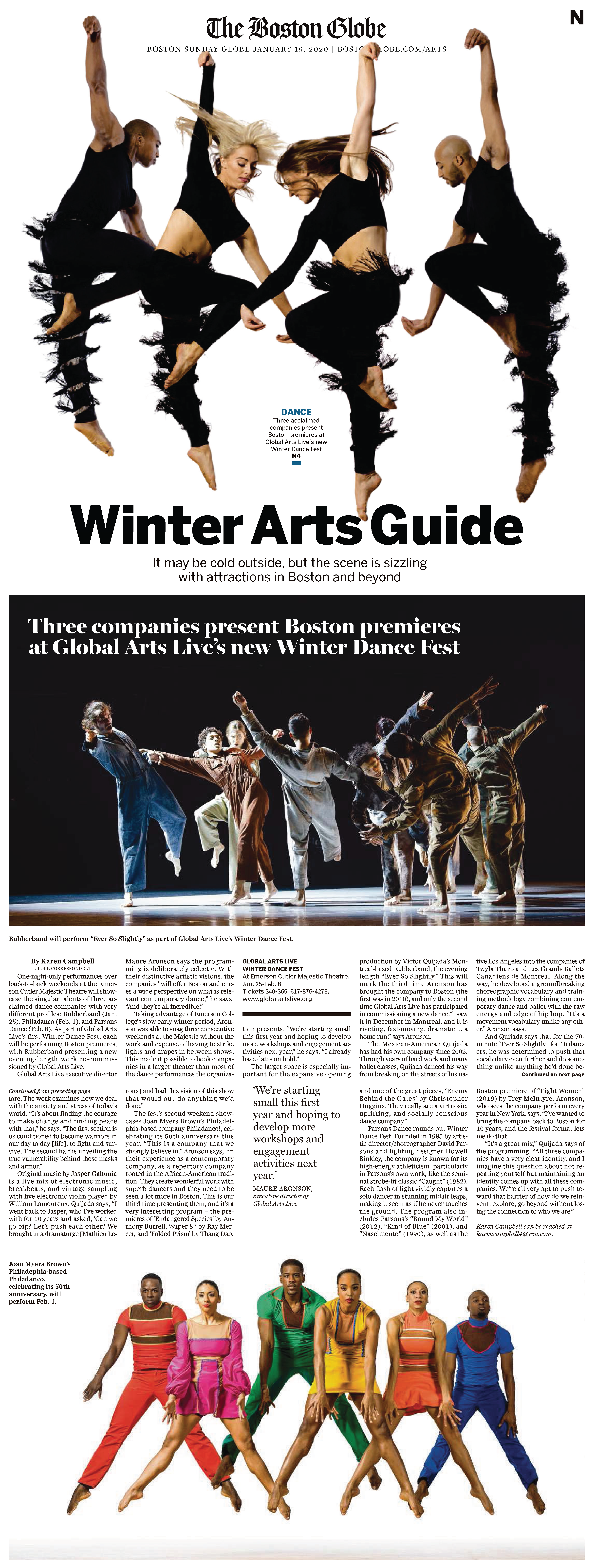 Boston Globe Winter Arts Preview